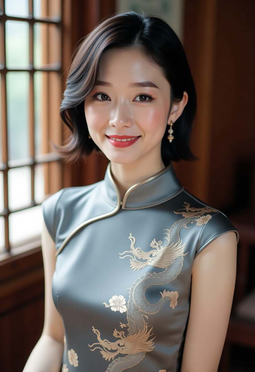 洞口暮霭